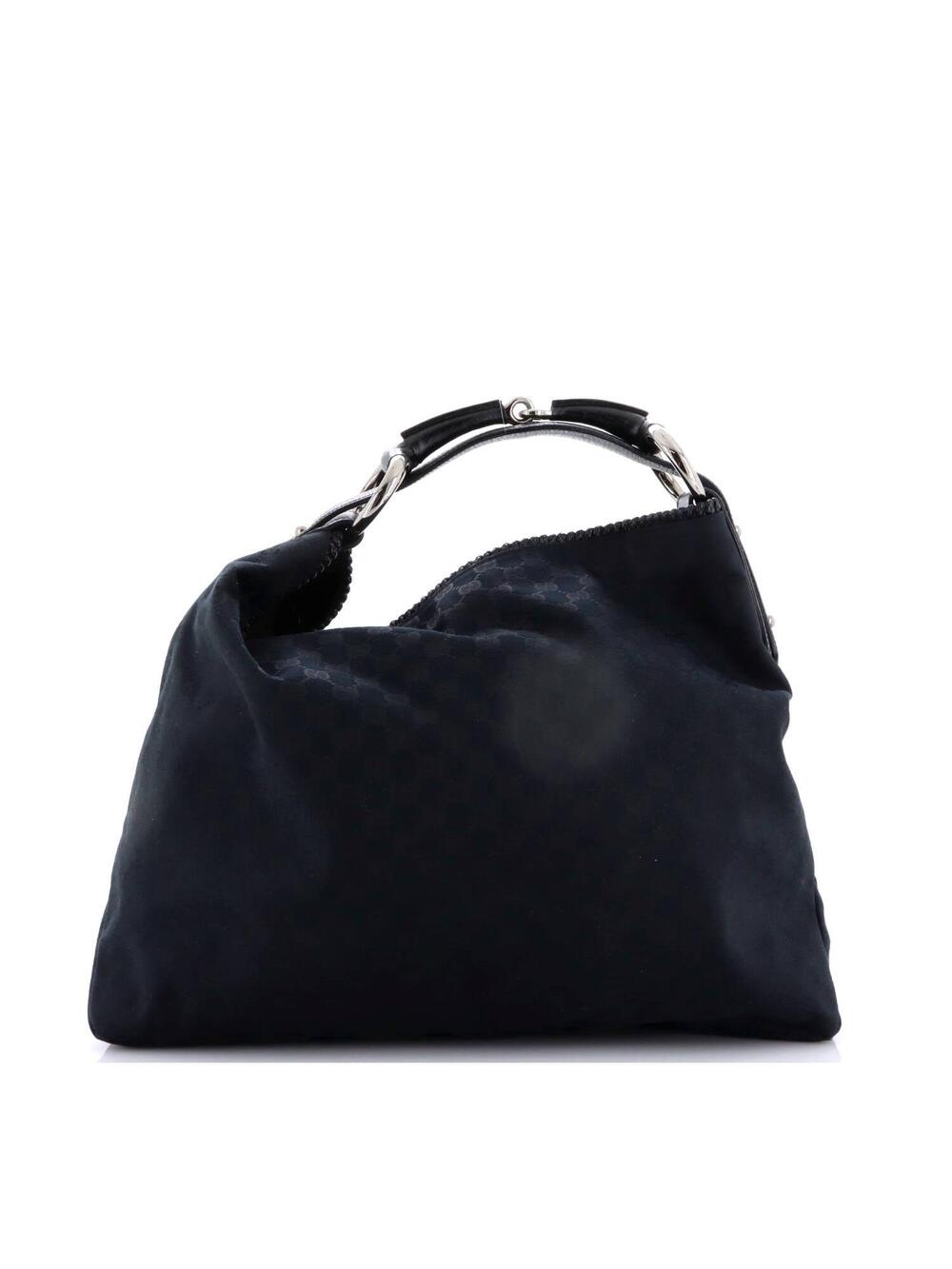 Gucci Horsebit Hobo Gg Canvas Large #284988G13B